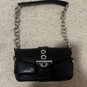 Black purse